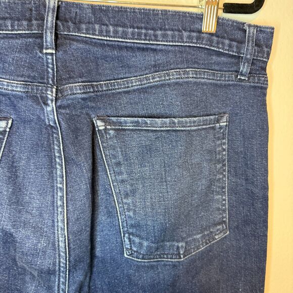 Flint and Tinder Jeans Mens 38x33 Blue Wash Slim Tapered Made in USA Denim - Picture 12 of 13